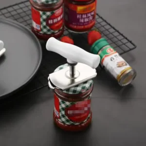 GripMaster Pro™ – The Ultimate Anti-Slip Jar & Bottle Opener for Effortless Twist-Off Power