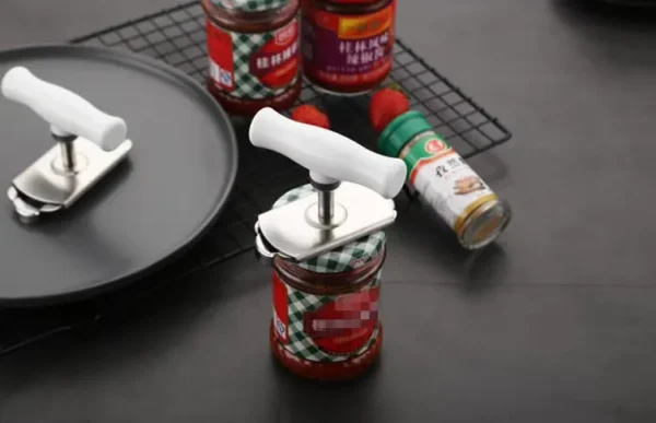 GripMaster Pro™ – The Ultimate Anti-Slip Jar & Bottle Opener for Effortless Twist-Off Power