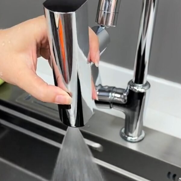 AquaSpin™ – 360° Rotating Waterfall Faucet Nozzle - Image 5