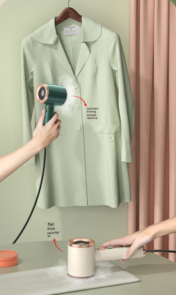SteamMate Mini™ – Your Go-To Travel & Home Garment Steamer