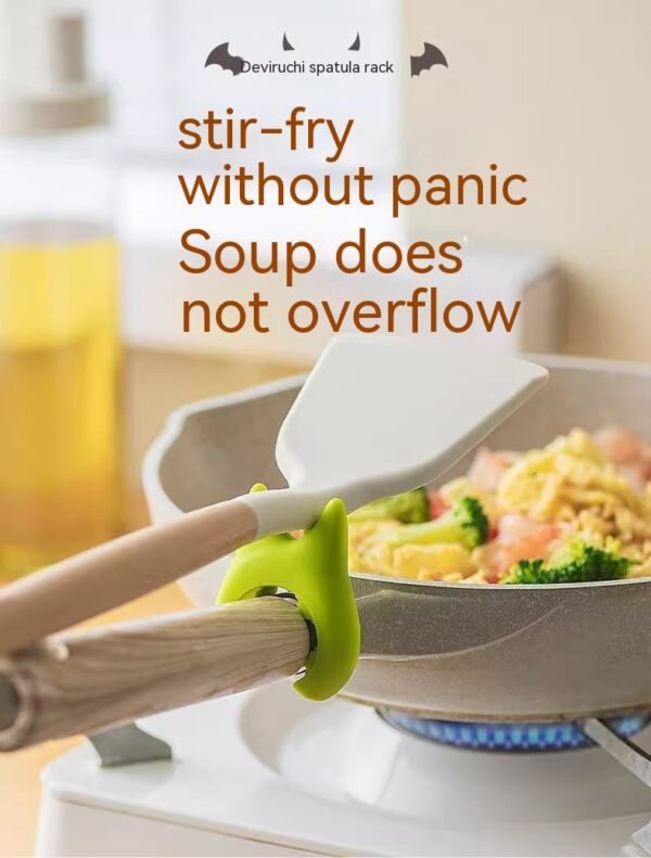 ChefMate™ – The Ultimate 3-in-1 Kitchen Sidekick for Spill-Free, Spoon-Safe, and Stress-Free Cooking - Image 3