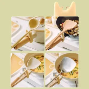 ChefMate™ – The Ultimate 3-in-1 Kitchen Sidekick for Spill-Free, Spoon-Safe, and Stress-Free Cooking