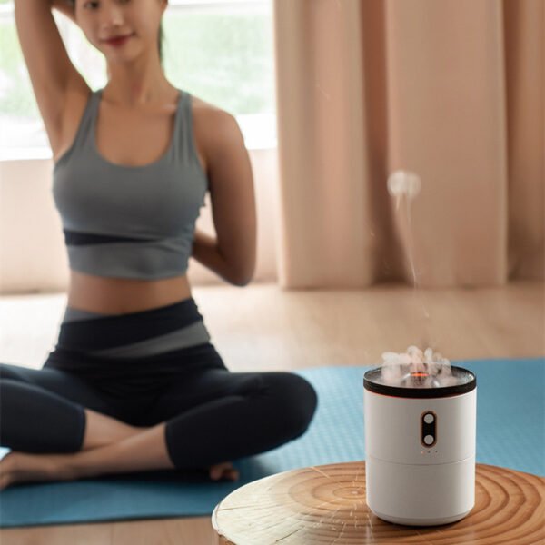 Volcanic Flame™ Aroma Diffuser – Portable USB Jellyfish Mist Humidifier & Night Light with Essential Oil Function - Image 2