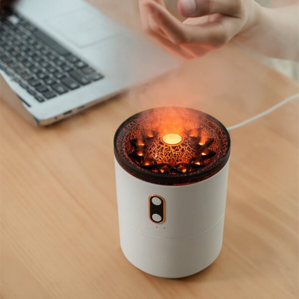 Volcanic Flame™ Aroma Diffuser – Portable USB Jellyfish Mist Humidifier & Night Light with Essential Oil Function - Image 5