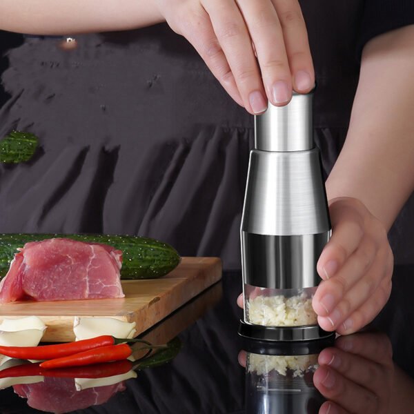 SliceSwift™ – Manual Chopper for Garlic, Veggies & More - Image 5