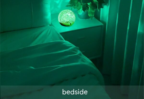 OceanAura™ Water Ripple Light – Crystal Mood Night Lamp for Dreamy Bedside & Holiday Ambience - Image 4