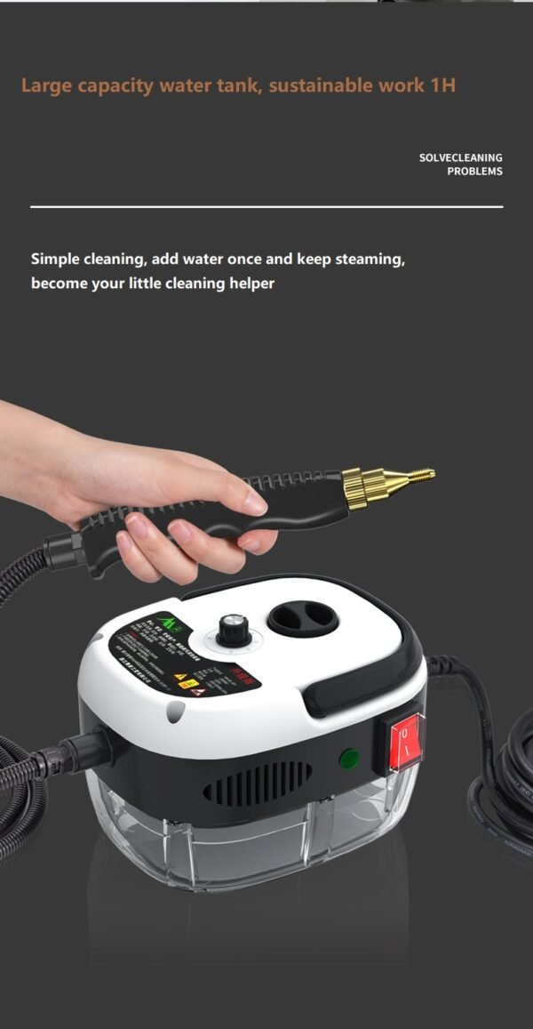SteamBlaster™ – High-Pressure Steam Cleaner for Powerful Deep Cleaning of Kitchen Grime & AC Units - Image 3