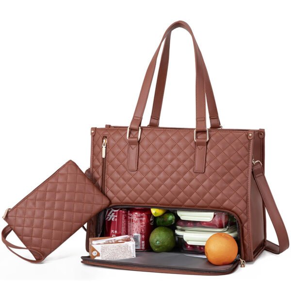 GlamPack™ – The Chic All-in-One Lunch, Laptop & Crossbody Bag for Women On-the-Go - Image 2