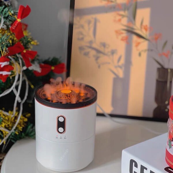 Volcanic Flame™ Aroma Diffuser – Portable USB Jellyfish Mist Humidifier & Night Light with Essential Oil Function - Image 3