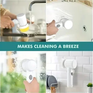 SpinScrub™ Power Brush – Cordless Rechargeable Scrubber for Effortless Deep Cleaning Anywhere at Home