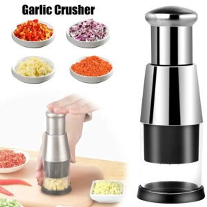 SliceSwift™ – Manual Chopper for Garlic, Veggies & More